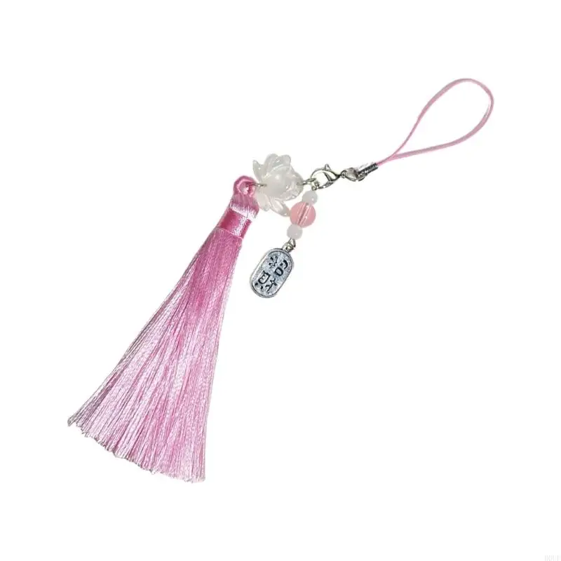 D0UF Chinese New Year Door Hanging Accessory Beautiful Chinese Tassels Pendant Hanging Charm For Enhancing Holiday