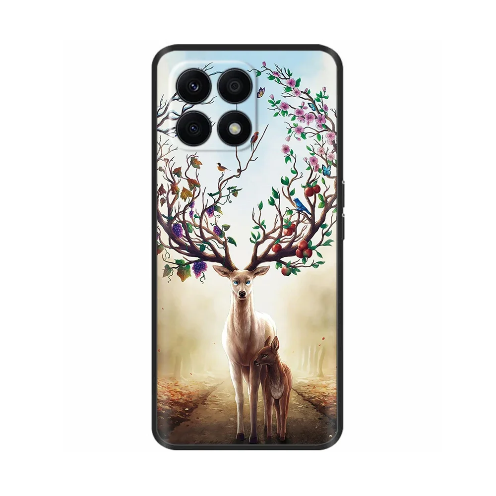 For Honor X8b Case HonorX8b Popular Butterfly Painted Cover Soft Silicone TPU Phone Case For Honor X8b 5G Fundas LLY-LX3 LLY-LX2