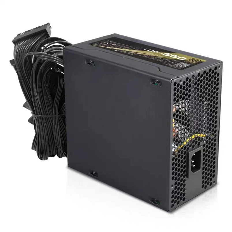 DF Series New ATX Desktop Gaming Power Supply Rated 450W 550W 650W 750W 850W Silent PC PSU