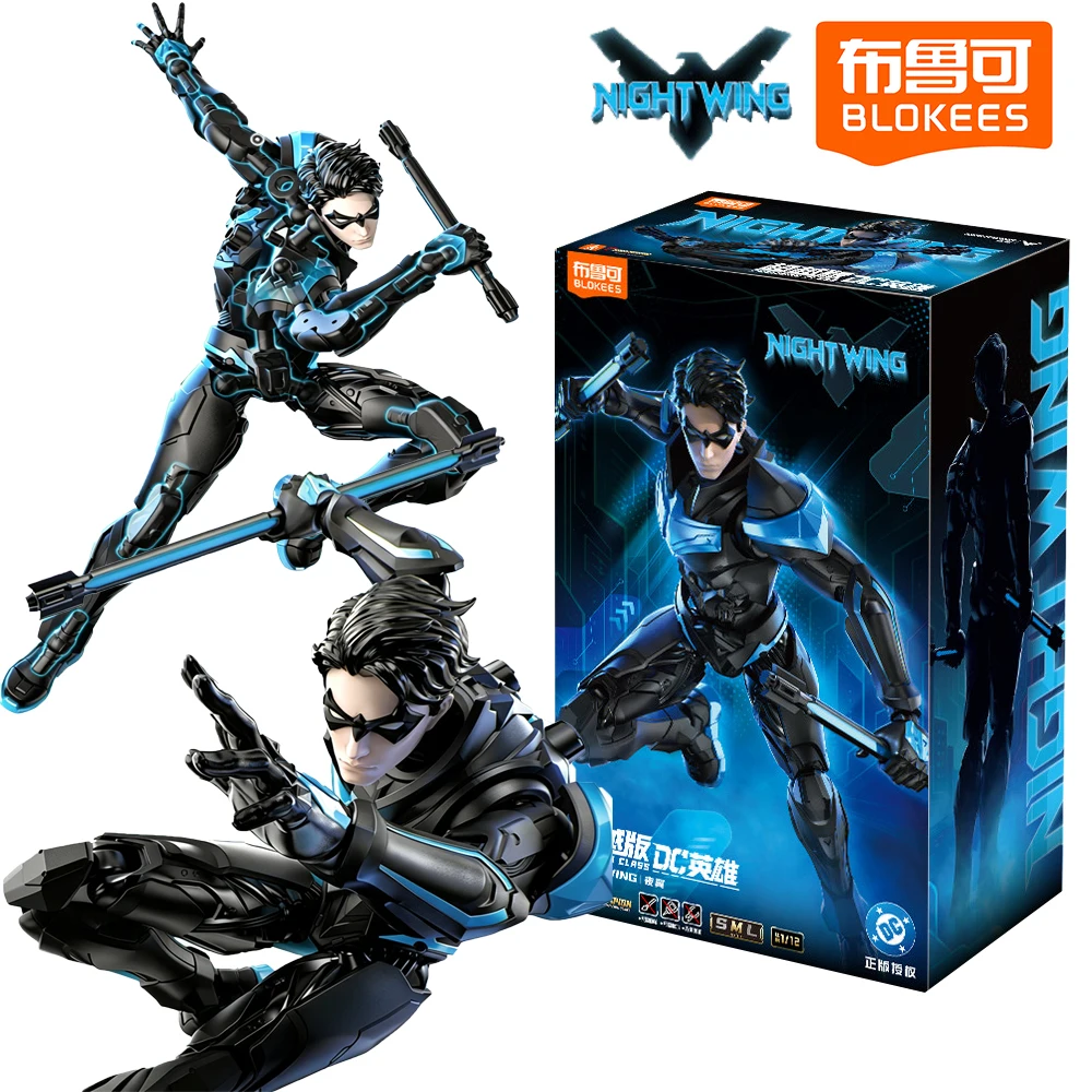 

Original BLOKEES Night Wing Action Figures Champion Class Realistic Designs Durable and Display Worthy Decor Model Toys Gifts