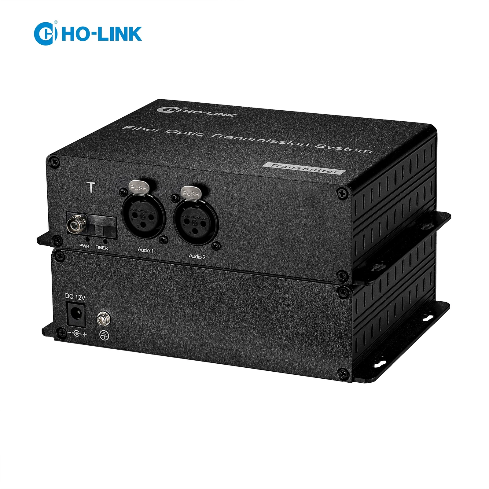 

Desktop Type Broadcast 2 Channel Balanced XLR Audio to Fiber Optical Converter Extender