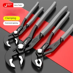 Water Pump Pliers Quick-Release Plumbing Pliers Pipe Wrench Adjustable Water Pipe Clamp Pliers Household Hand Tools Multi-functi