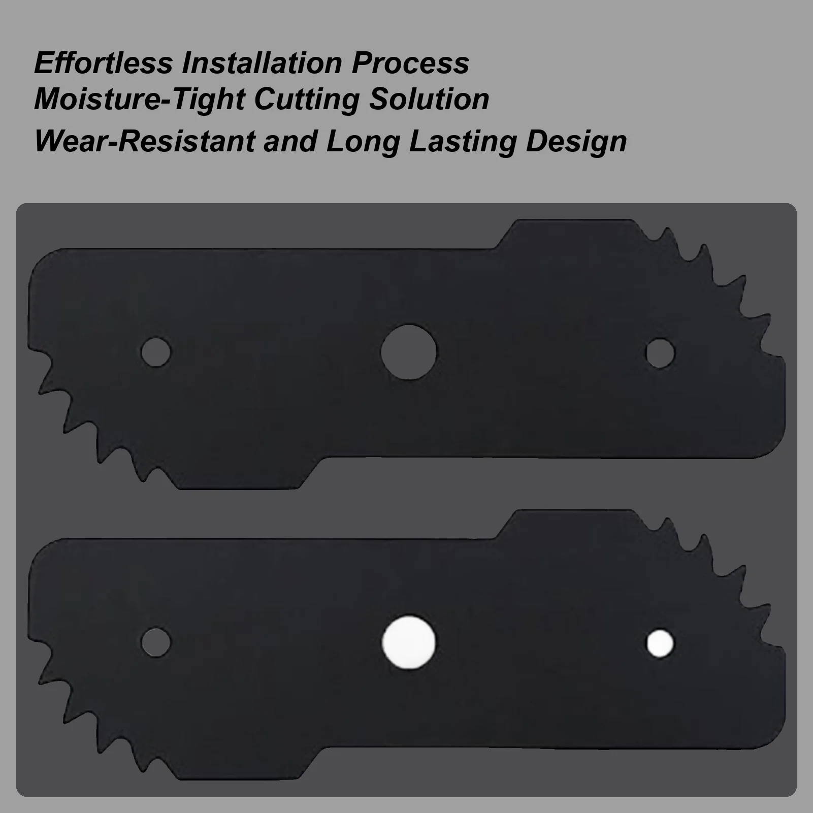 Edge Hog Heavy Duty Cutter Replacement Trimmer Edger Cutter 2 Pieces High-Strength Landscape Trimmer Parts For Adults
