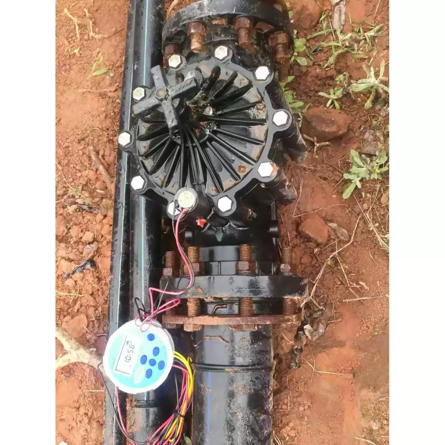 Smart Irrigation Solenoid Valve Wiring-Free Agriculture Irrigation Valve Greenhouse Orchard Lawn Controller