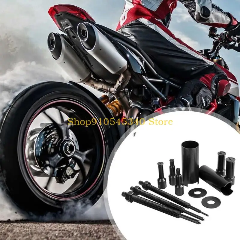 

U2JA 12PCS Мотоцикл Внутренний подшипник набор углеродных стальных мотоциклевых подшипников модернизация