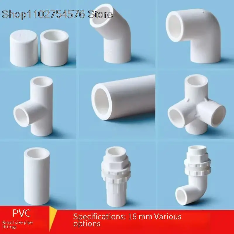 1 قطعة 16 مللي متر بولي كلوريد الفينيل Y 3-Way المحملة موصل حديقة الري حوض للأسماك أنبوب محول تركيبات انبوب ماء المفاصل #2