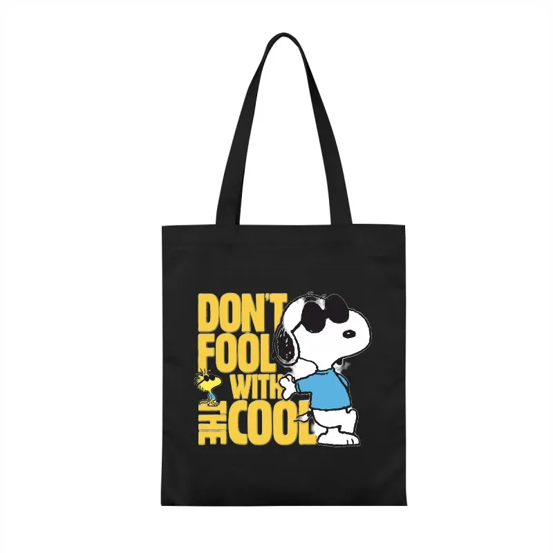 Snoopy fashionable personalized printed canvas bag - Image 2