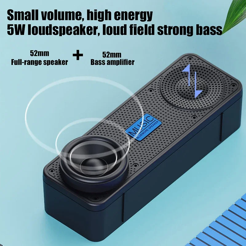 S18 Wireless Creative Bluetooth Smart Speaker Mobile Phone Audio Computer Subwoofer Outdoor Convenient Radio