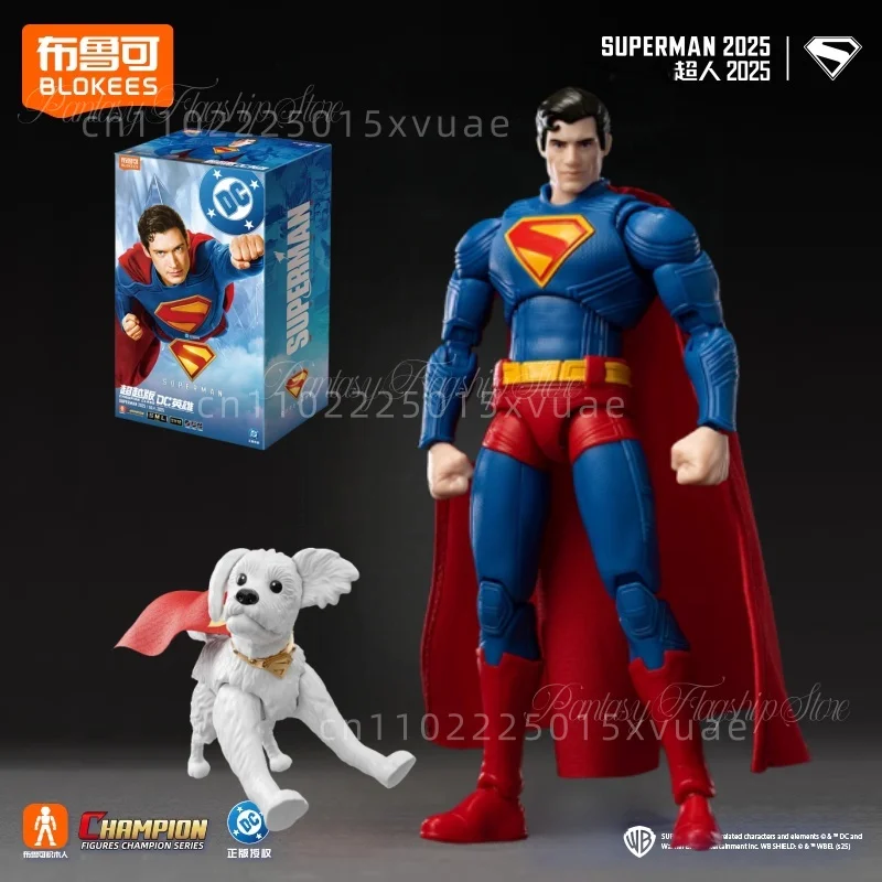 新しい Blokees ビルディングブロック DC スーパーマン 2025 ビヨンドバージョン組み立て可動モデルおもちゃ役割グッズセット子供のギフト