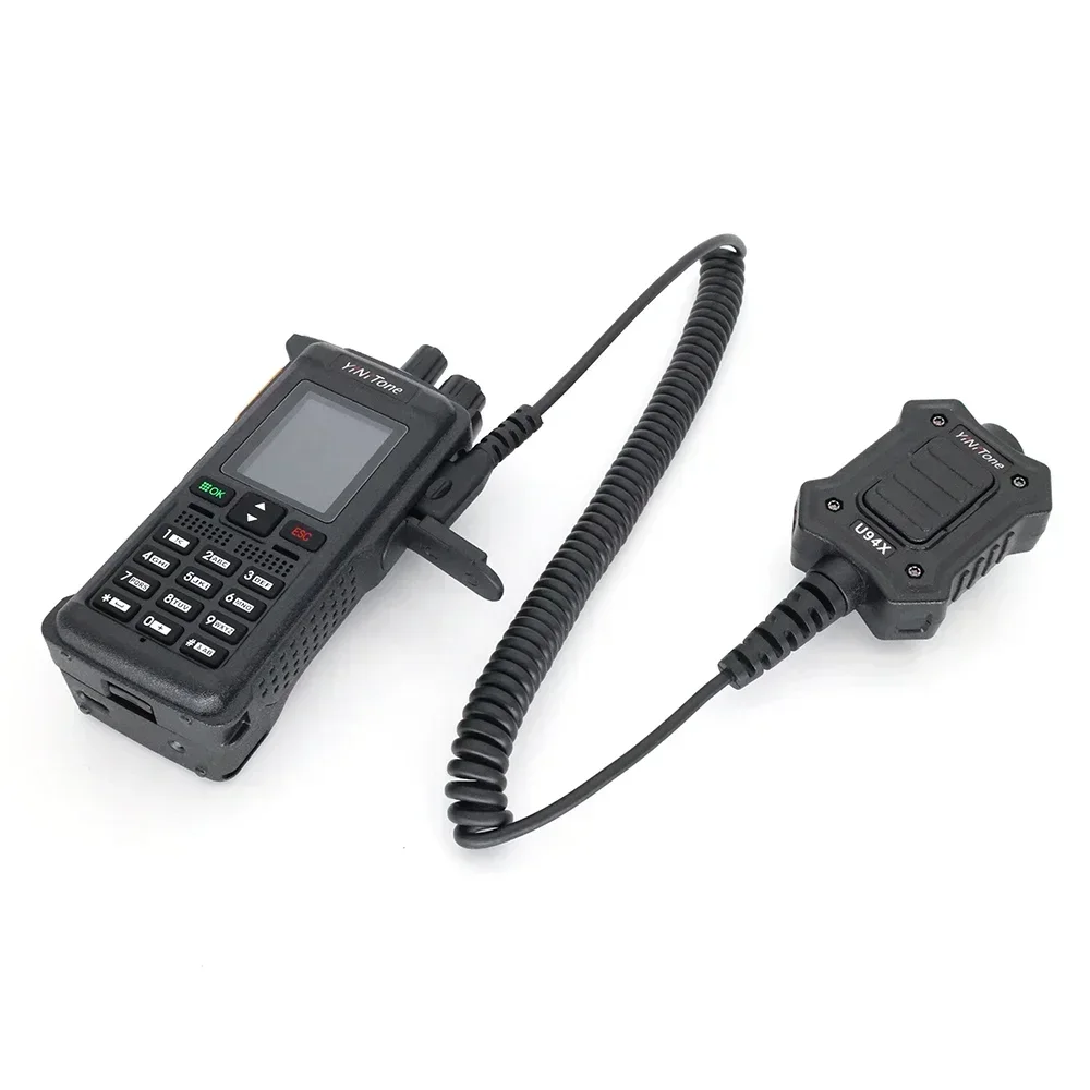 Ручная радиостанция U94X PTT, адаптер для гарнитуры для Kenwood HYT TYT Baofeng UV 82 UV5R UV6R BF888S