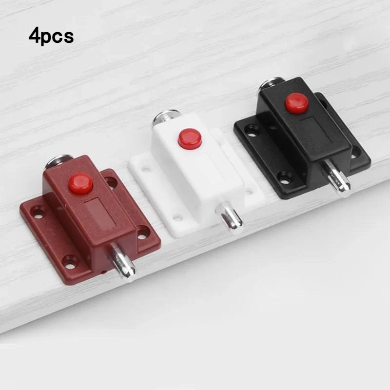 4pcs Door Bolts Latch Lock for Door Window Cabinet Box Cupboard Slide Locker Home Safety Bolt DIY Furniture Hardware