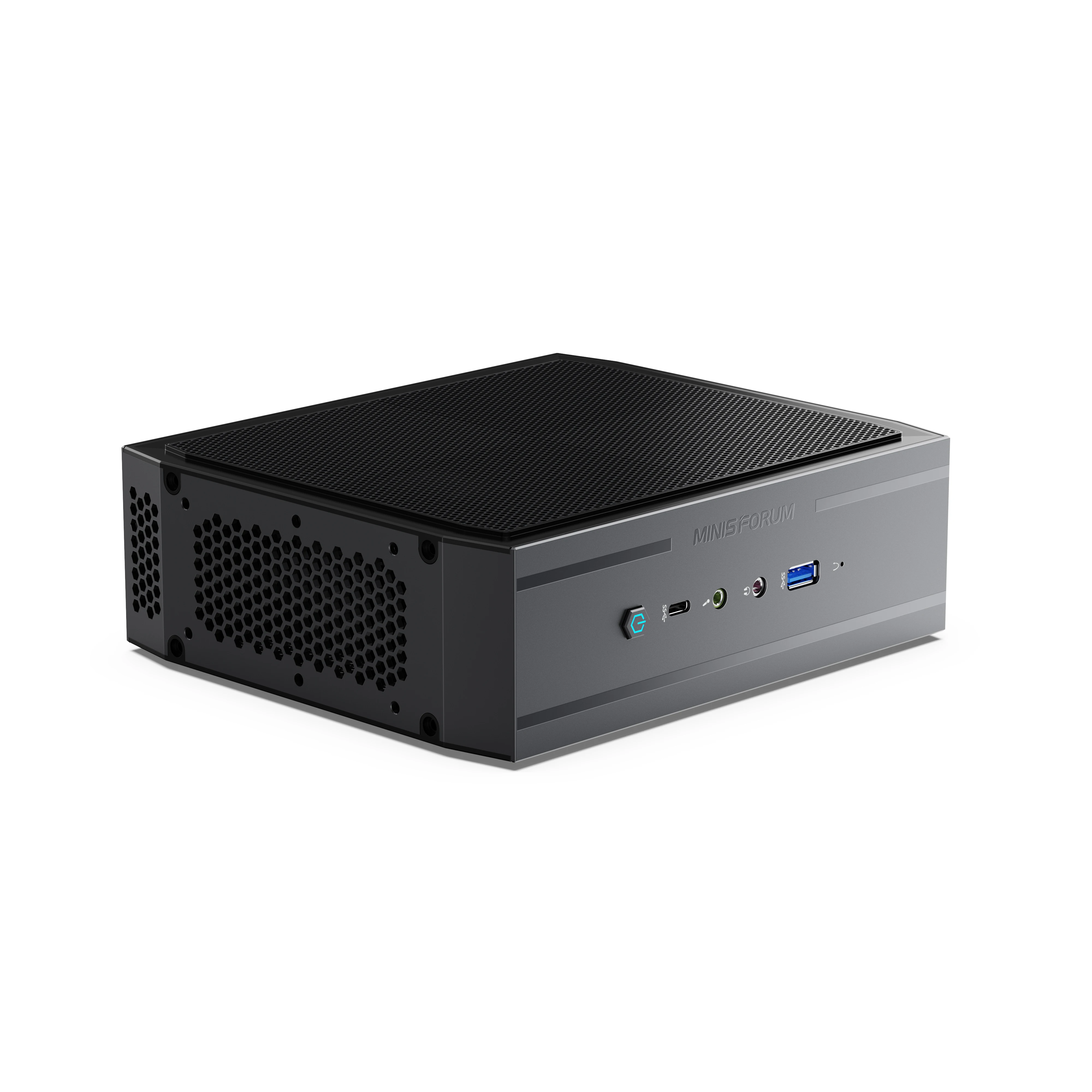 Minisforum nad9 mini pc intel core i9 12900h iris xe gráficos ddr4 pcie4.0 ssd desktop computador windows 11 mini jogos wifi6