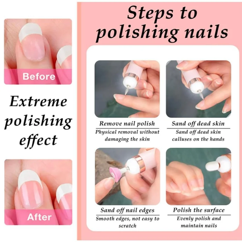 AA20-مجموعة طلاء الأظافر الاحترافية مجموعة طلاء الأظافر الكهربائية مجموعة مثقاب الأظافر الكهربائية B