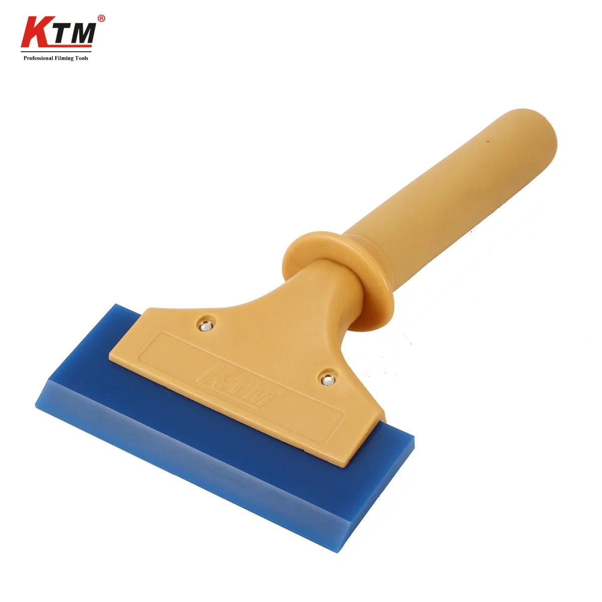 

KTM Golden Handle Imported TPU Blade Scarper Window Squeegee Vinyl Car Wrap Tinting Tool Water Ice Scraper Cleaning Tool