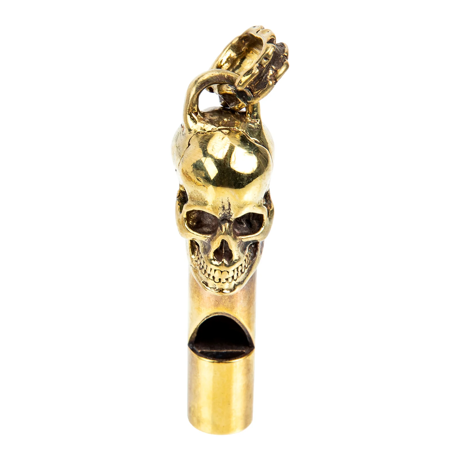 Death Whistle Climbing Race Themed Party Creative Copper Unique Emergency Delicate Skull