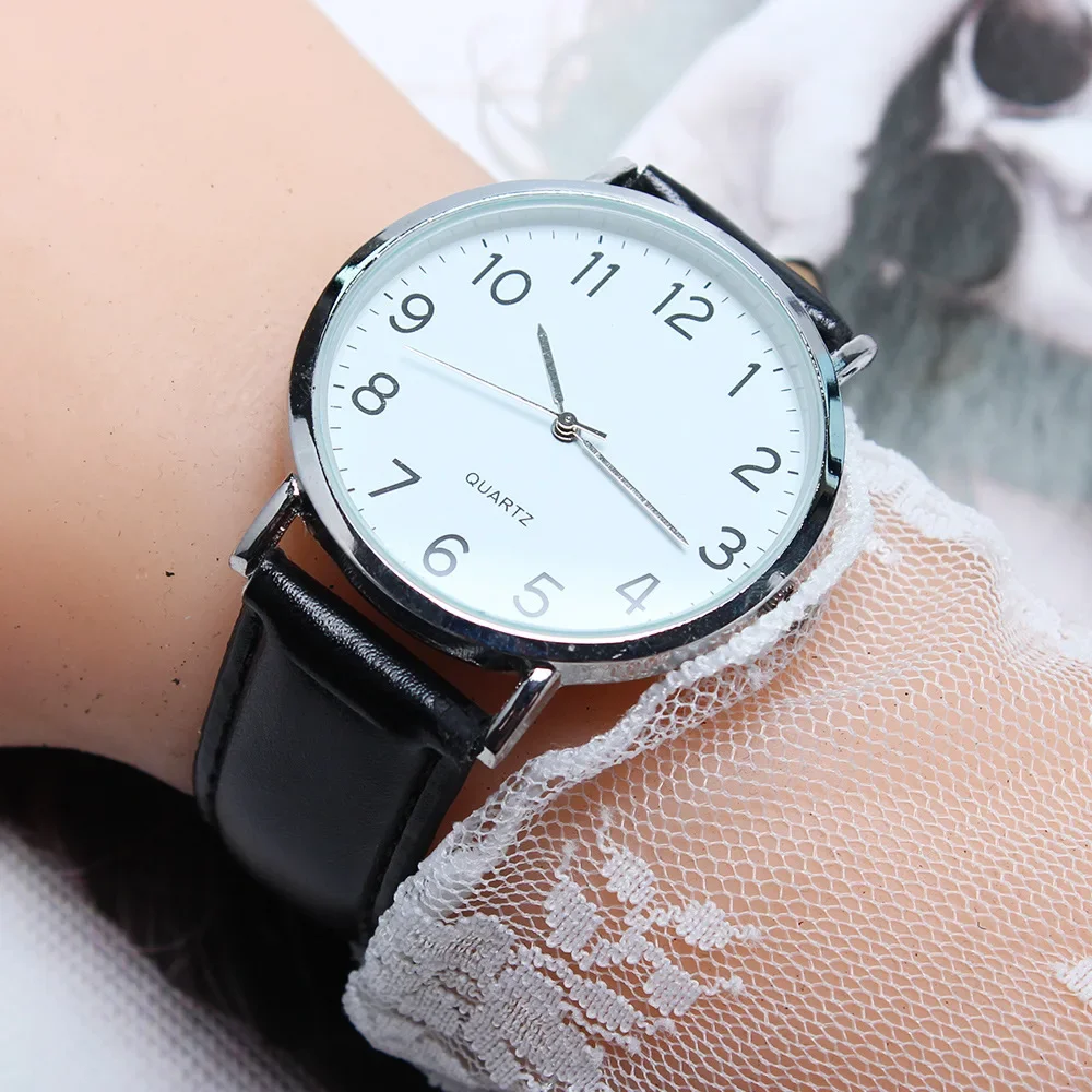 New In Quartz Wristwatches For Men Simple Business Fashion Leather Quartz Wrist Watch Business Quartz Wristwatch Reloj Mujer