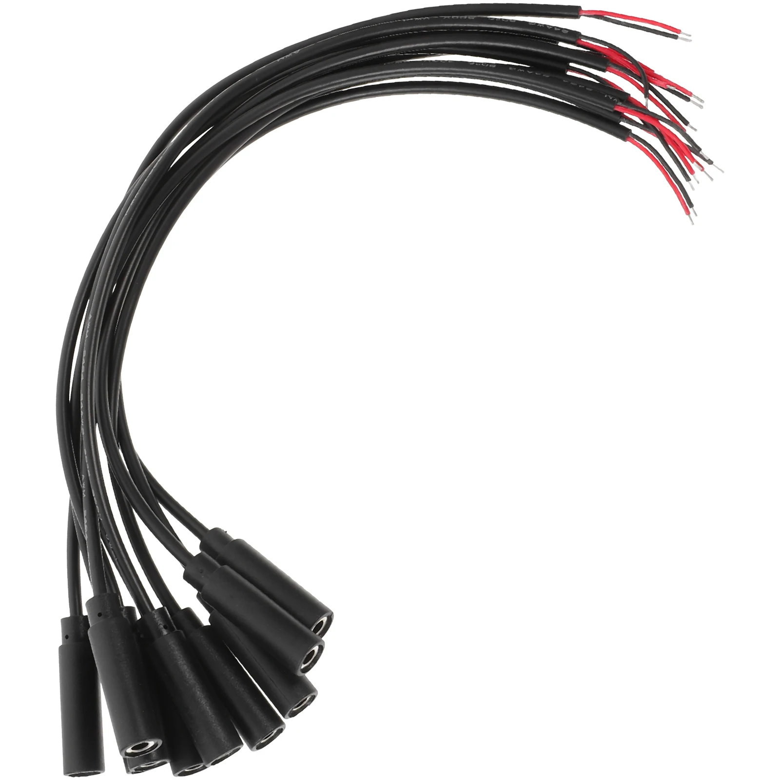 

10 Pcs Audio Line 3.5mm Female Plug Connector Mono Jack Repair Cable Bare Wire Speaker Phone Mp3 Gaming Device Durability