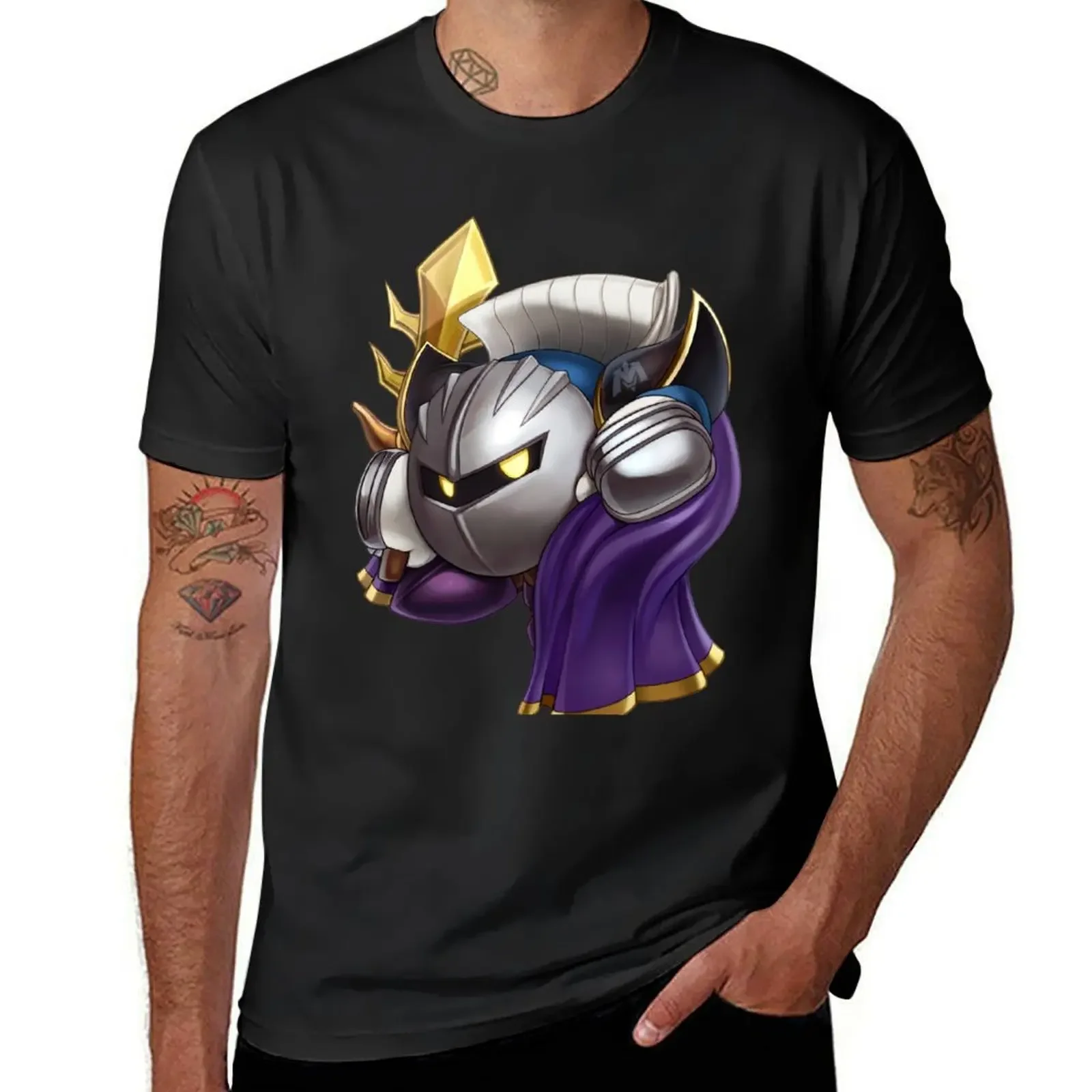 

Meta Knight T-Shirt shirts graphic for a boy gifts for boyfriend custom t shirt heavy weight t shirts for men