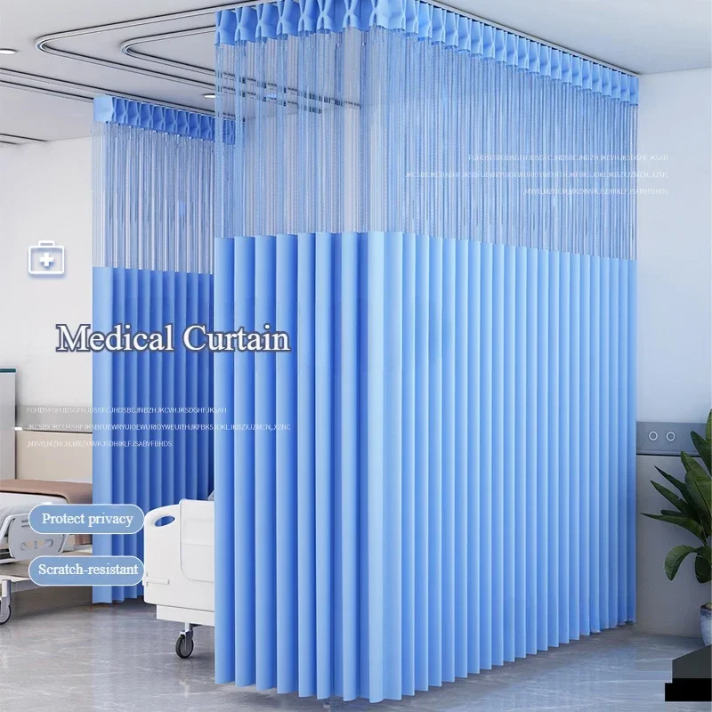 

Hook Top Hospital Medical Curtain Salon Curtains SPA Curtain Many Color Patient Blind Drapes Private Drapes for Hospital Curtain