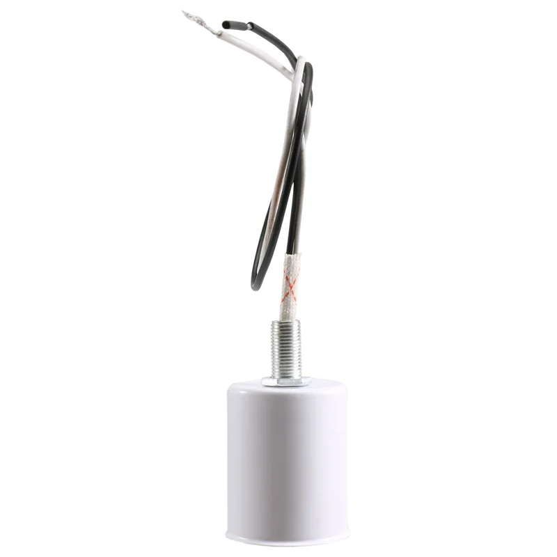 

A64Z E27 Screw Base Round LED Light Bulb Lamp Socket Holder Adapter Metal Lamp Holder With Wire
