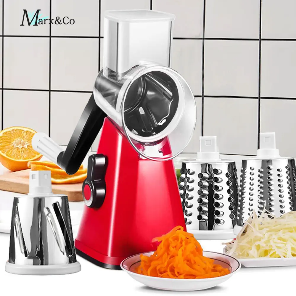 

Manual Vegetable Cutter Meat Slicer Fruit Chopper Carrot Potato Grater Cheese Shredder Kitchen Roller Gadget Set Cooking Tool