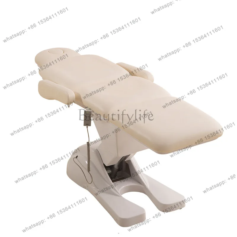 

Factory direct sales, electric beauty bed lift folding massage bed