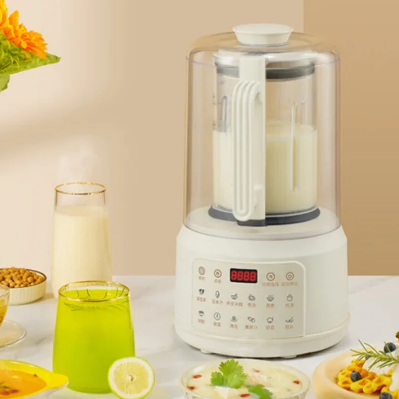 

High Power Blender with Low Noise Multi-layer Soundproof Hood for Cooking Touchscreen Operation 220V