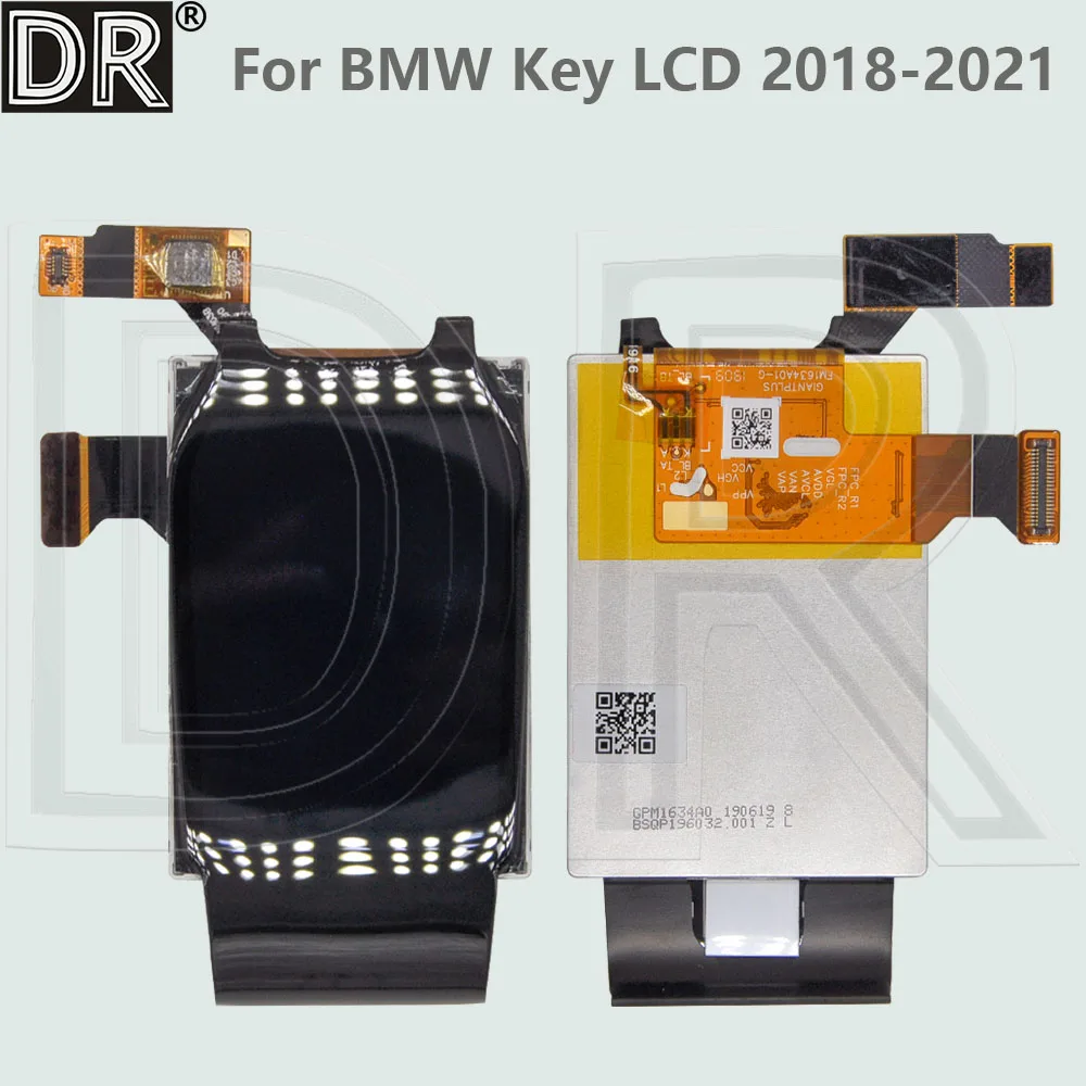 

DR Автомобильный дистанционный ключ Сменный ЖК-дисплей GPM1634A0..... Для BMW 5 7 8 серии X5 X6 5 NEV 6GT i8 2015-2023