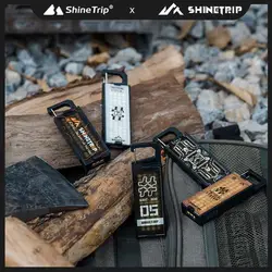 ShineTrip 05 Series Tactical Lanyard Buckle Creative Personalised Multi-functional Illuminated Light Plaque Badge Light Combo