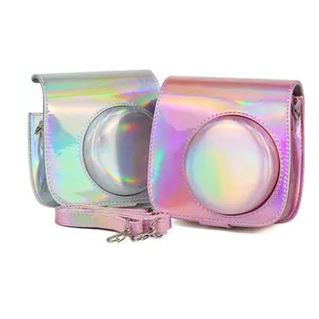 適用於富士Instax Mini 11 9 8 12相機的包,藝術家油畫PU皮革即時保護套,相機配件 8 最佳銷售 instax mini 8 相機包 - №6