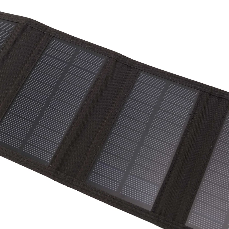 12 واط طوي USB لوحة طاقة شمسية المحمولة للطي لوحة طاقة شمسية مقاومة للماء شاحن في الهواء الطلق شاحن بطارية الطاقة المتنقلة
