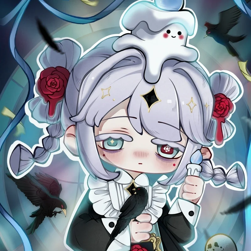 

Missy Blind Box Sweet Gothic Lolita 2-го поколения Crow Paradise Series Модная игрушка Подарочное украшение Новое поступление Грайливый тренд Seeking