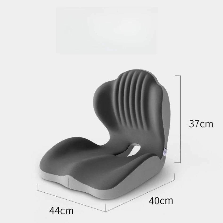 Solvath 2026 New Lumbar Support Memory Foam Cushion Ergonomic Pressure Relief Pad Comfort Sitting for Sedentary Use