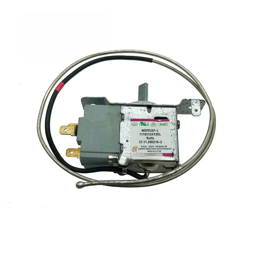 WDFE32F-L 119312 Refrigerator 3-Feet Both Sides Fixed Thermostat Temperature Control Switch For Hisense Ronshen Refrigerator