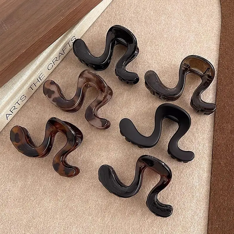 Elegante gebogene Haarnadeln für Frauen, Design für hohen Pferdeschwanz am Hinterkopf, Haaraccessoires – Detail 11