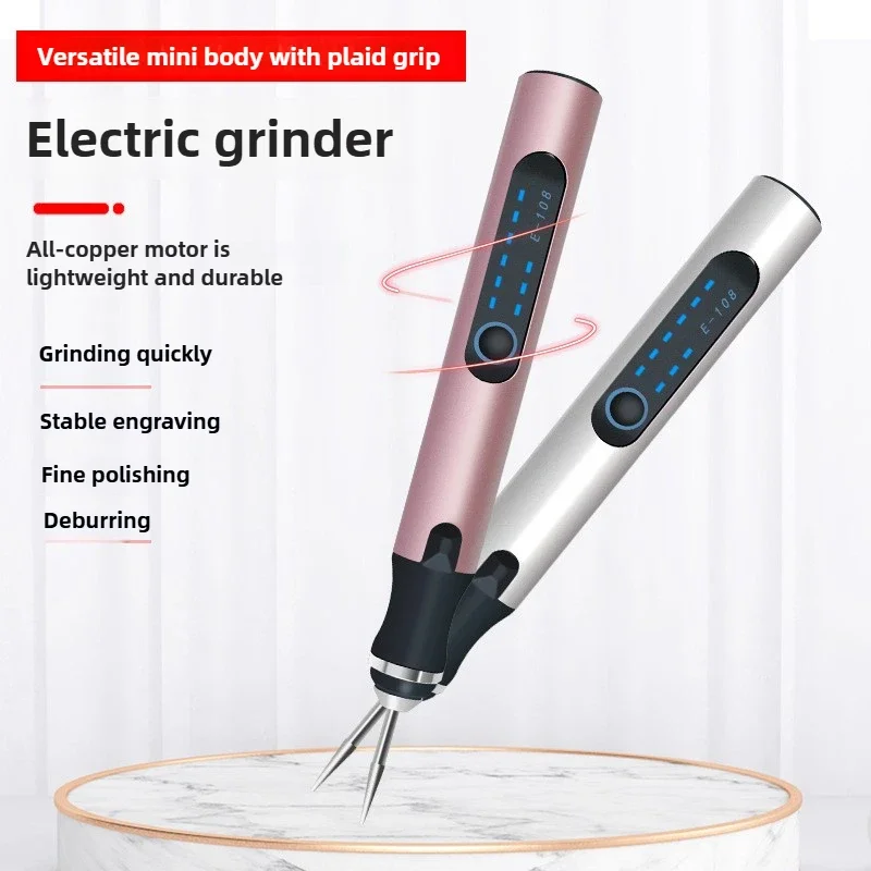 

Cordless Rotary Tool Kit DIY Mini Woodworking Engraving Polishing Pen Wood Router for Jewelry Metal Glass with USB Charge