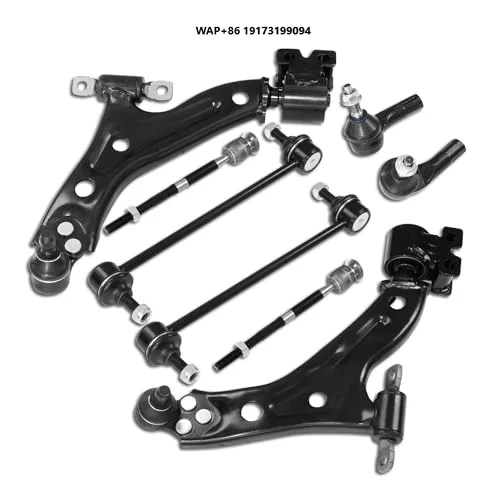 

8pcs Front Lower Control Arm with Ball Joints Sway Bar Links Tie Rod Ends for-Chevrolet Spark 2016-2022 FWD