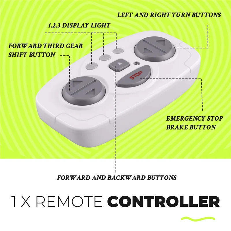 ABUM-電気自動車リモコン子供用電気自動車子供用電気自動車交換部品