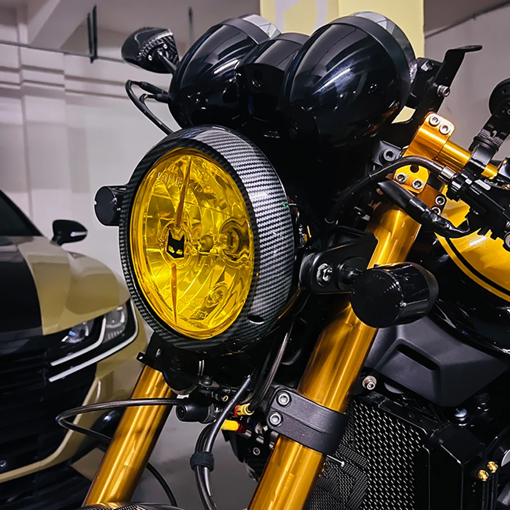 Z900RS headlight trim ring rims For Kawasaki Z900RS 2018-2025 headlight rims headlight trim ring Z900RS CAFE Fairing