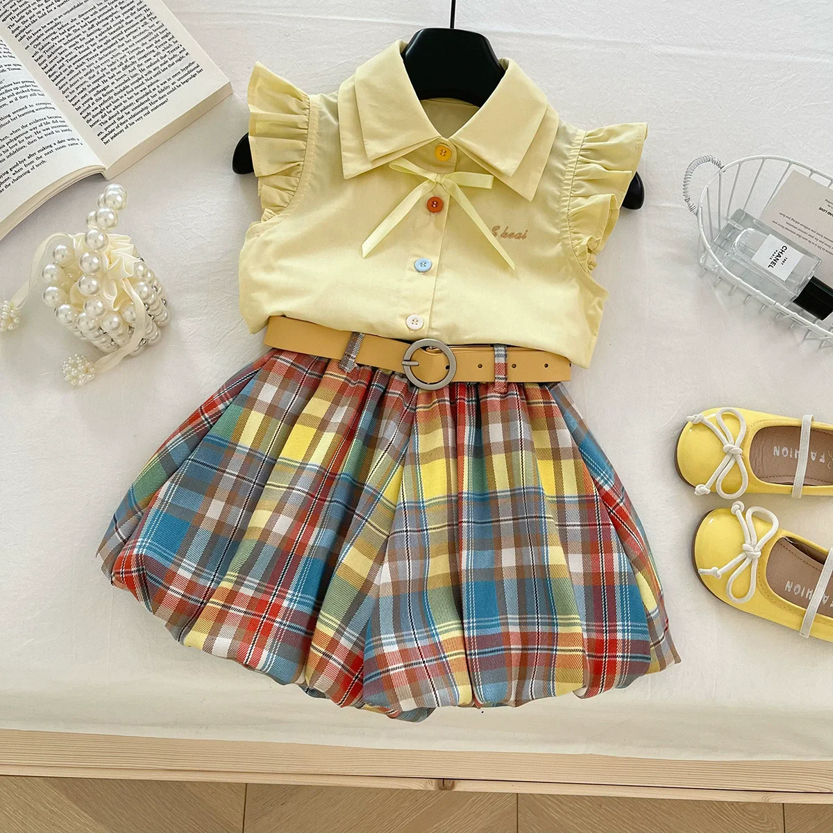 

New Summer Kids Baby Girl Shorts Sets Clothing Teen Children Girl Summer Sets Girl Outfits Clothes 2-10yrs Girls Clothes Sets