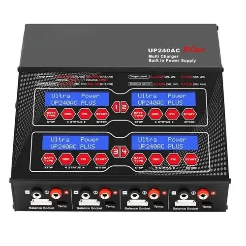 Ultra Power UP240AC Plus 240W Lilo LiPo LiFe NiMH NiCD Pb Battery Multi Balance Charger Discharger for RC Lipo Batteryfactory ou