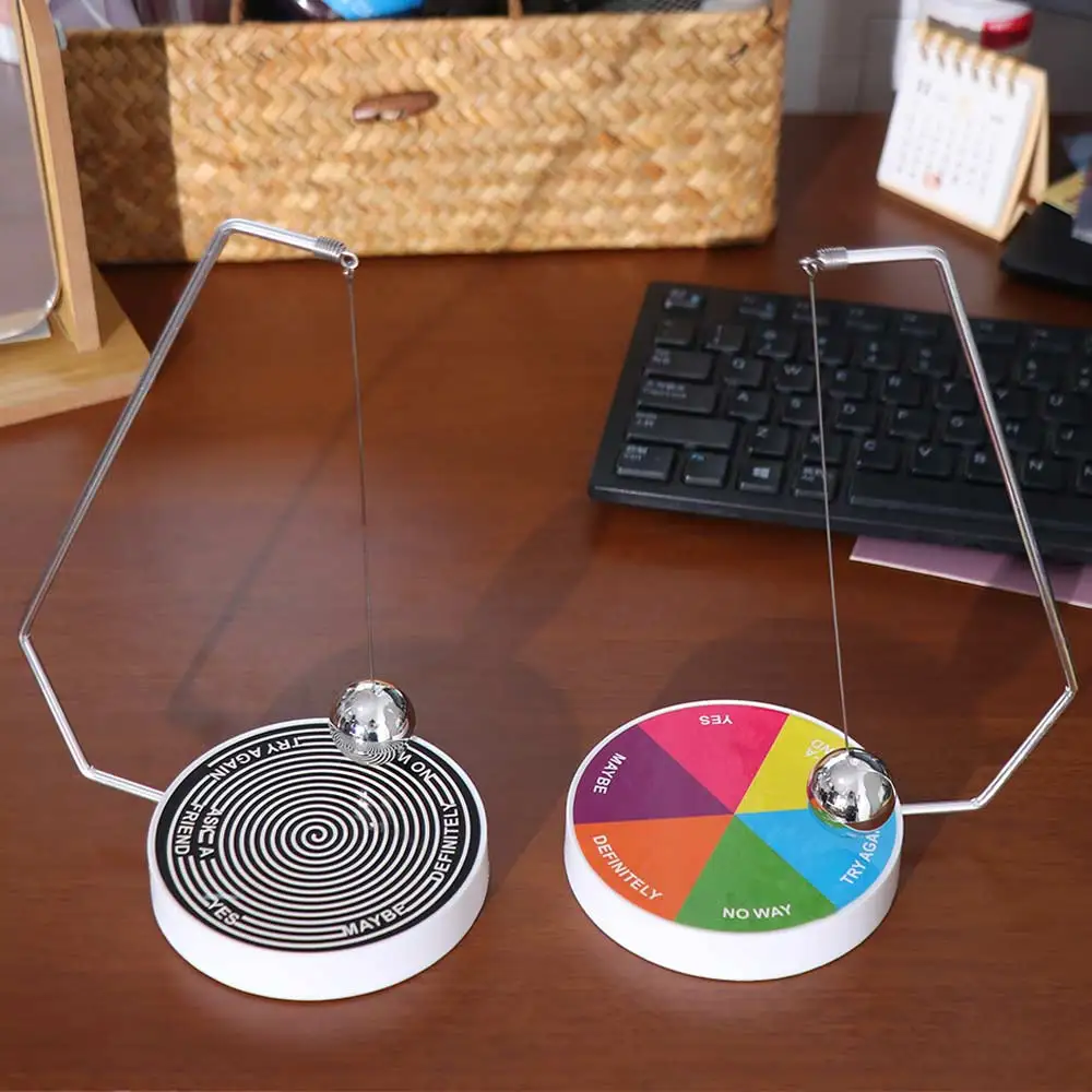 

Pendulum Selector Magnetic Decision Maker Decoration Gift Home Decor Lucky Decision Ball Dynamic Desk Toy Funny Fun