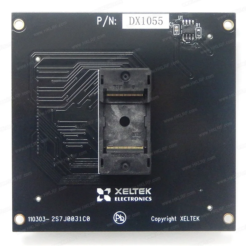 XELTEK Superpro 6100N DX1055 IC Socket Adapter  PLCC  IC Socket