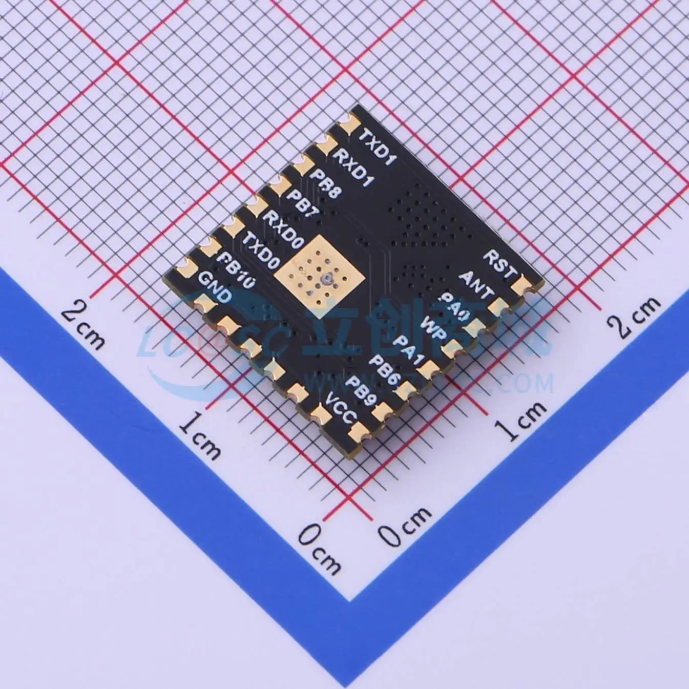 3pcs WizFi360-CON SMD 17x16mm UART 2.4GHz IPEXinterface WiFi Wireless Module for Smart Home System