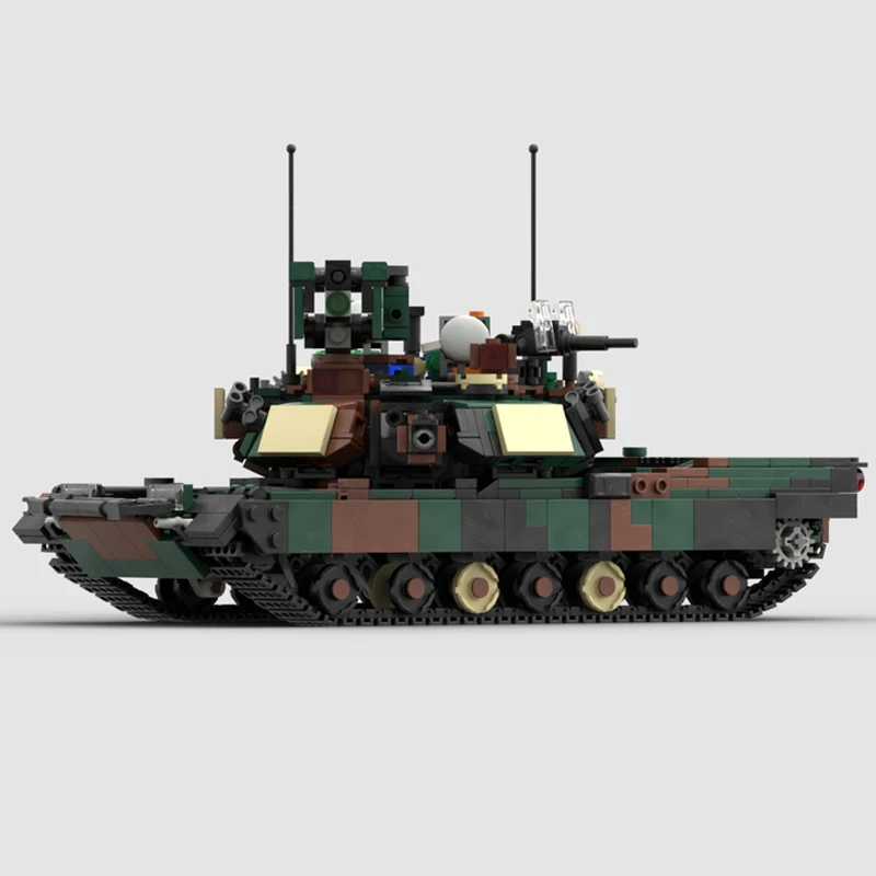 Military Tank MOC Building Blocks Battle Model Fighter DIY Bricks Collection Technical Bricks Set Toys Birthday Gifts 1678PCS
