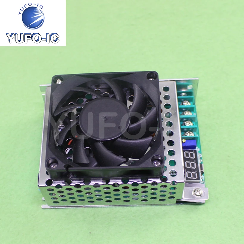 Free Ship 1pcs 400W Boost Module Power With Digital Power Fan Outer Shell 12-36V L 14-80V