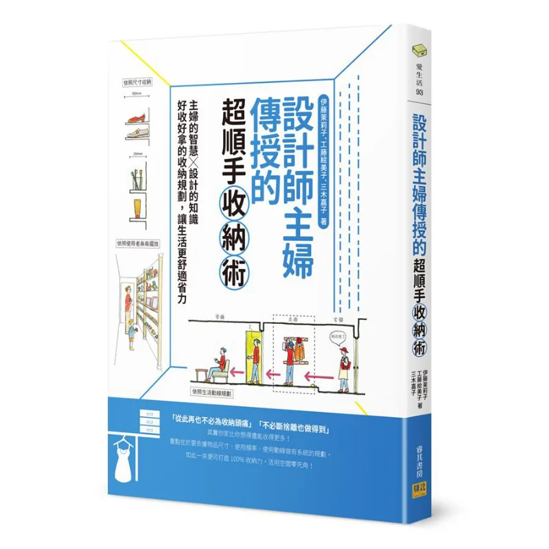 

The Super Convenient Storage Techniques Taught By A Designer Housewife Mariko ITO Emiko Kudou Miki Kako 9789578472952
