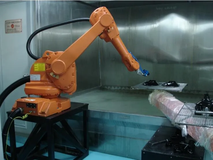 روبوت صناعي طلاء السيارات رذاذ روبوت لقطع غيار السيارات رذاذ الطلاء رذاذ آلة الطلاء روبوت