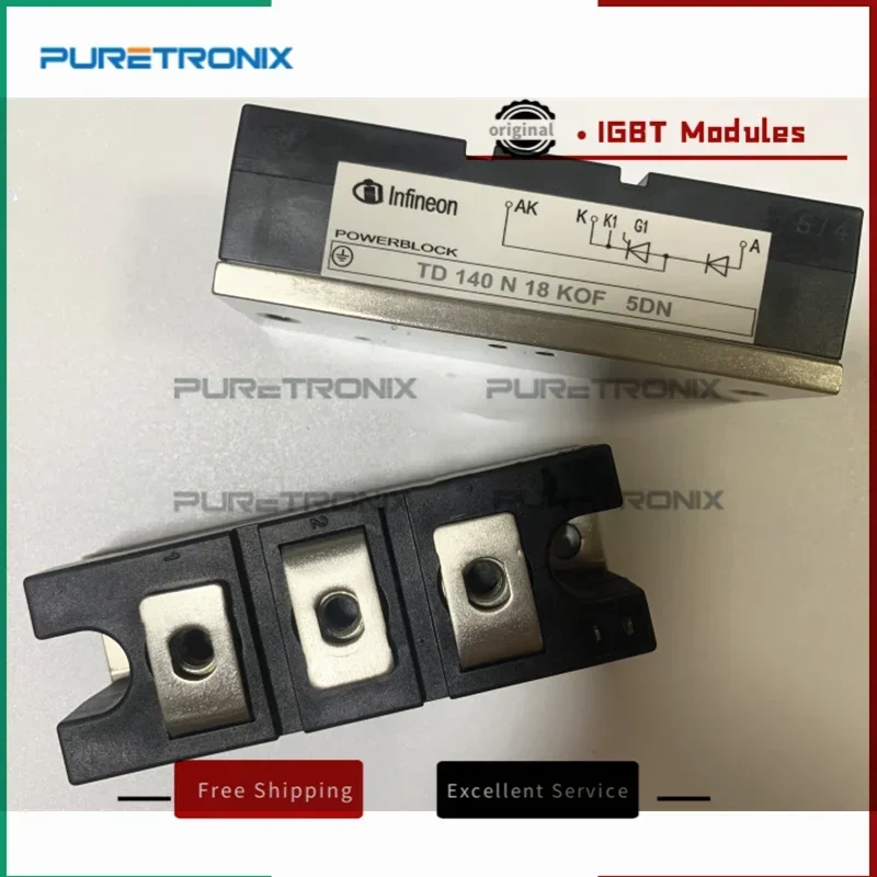 TD140N16KOF TD140N18KOF TD140N20KOF Gratis Pengiriman Modul Daya Asli Baru Asli