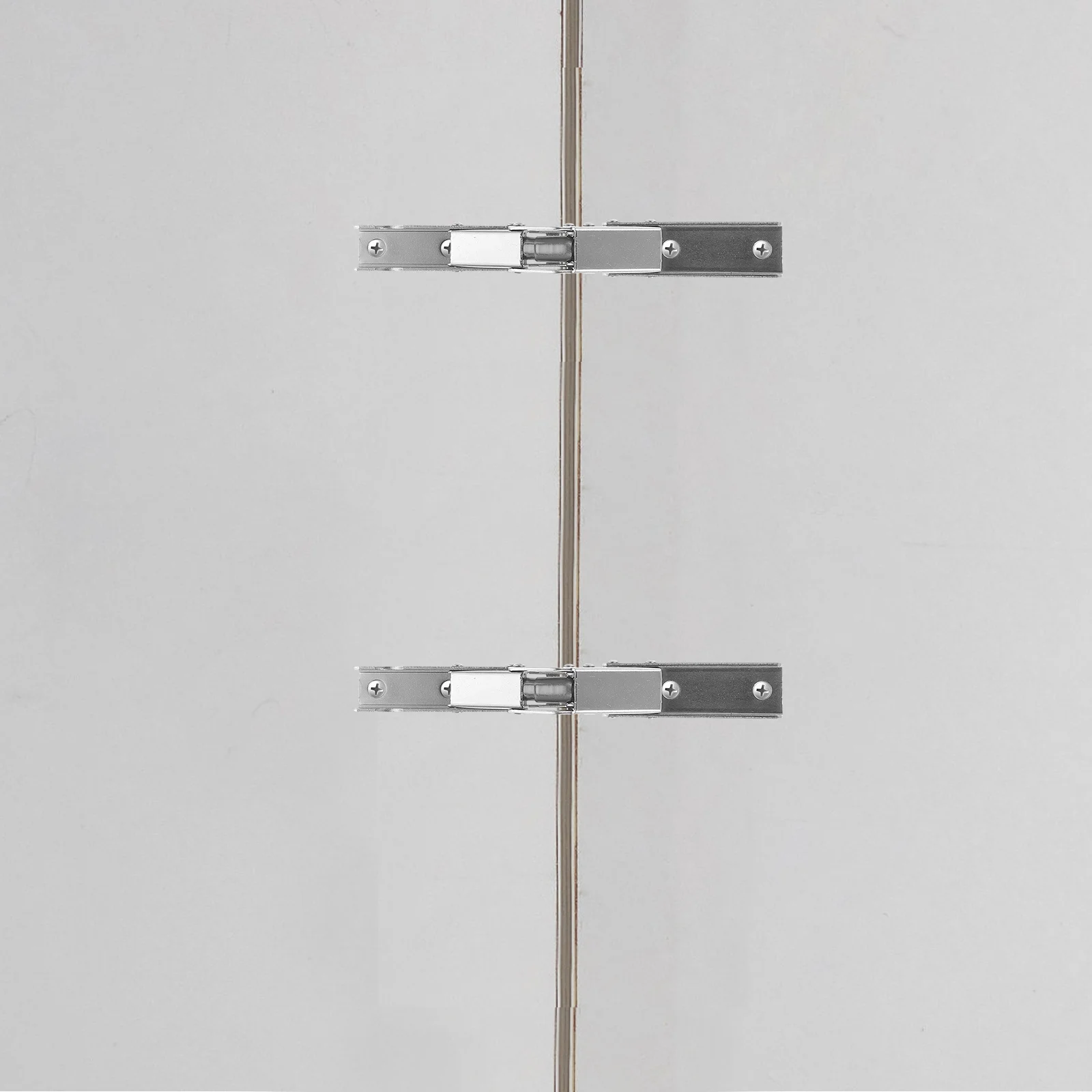 

2 Pcs Furniture Folding Hinge Hinges for Cabinet Doors Cold Rolled Steel Cupboard